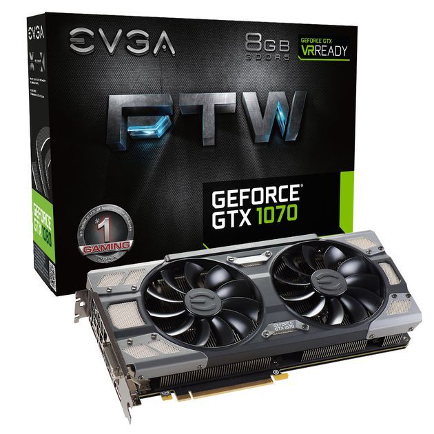 EVGA GeForce GTX 1070 FTW ACX 3.0 karta graficzna