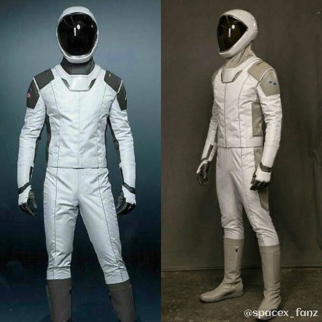 SpaceX skafander fejk