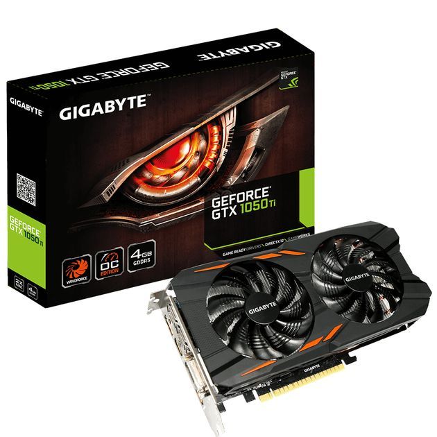 Gigabyte GeForce GTX 1050 Ti WindForce OC karta graficzna
