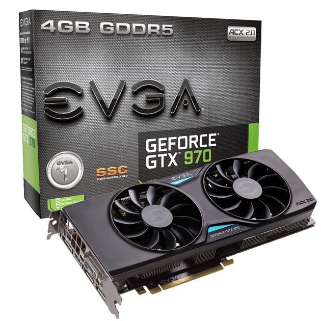 EVGA GeForce GTX 970 SSC ACX 2.0 karta graficzna