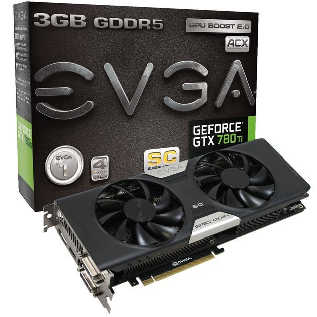 EVGA GeForce GTX 780 Ti ACX SC karta graficzna zdjęcie