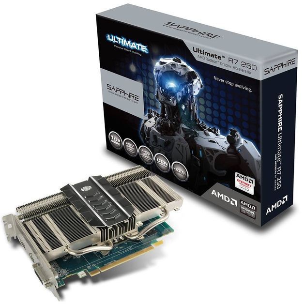 Sapphire Radeon R7 250 Ultimate karta graficzna zdjęcie opakowanie