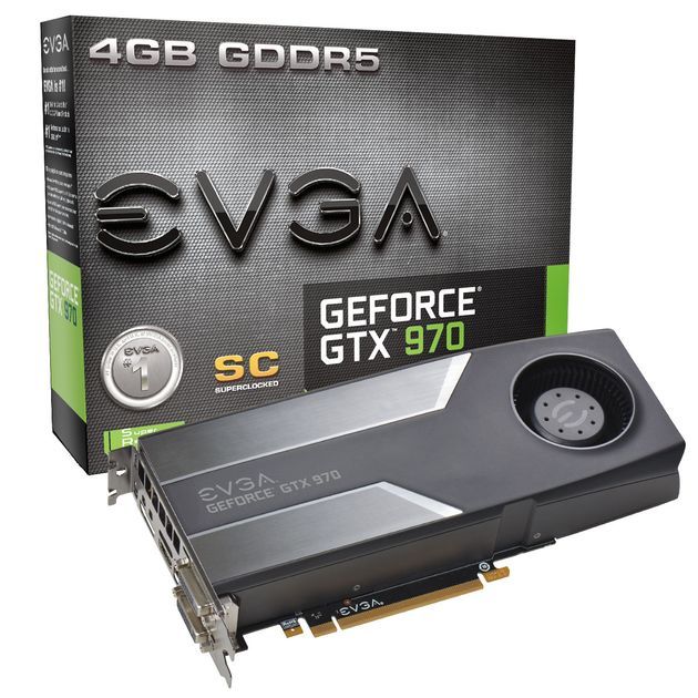 EVGA GeForce GTX 970 Superclocked karta graficzna
