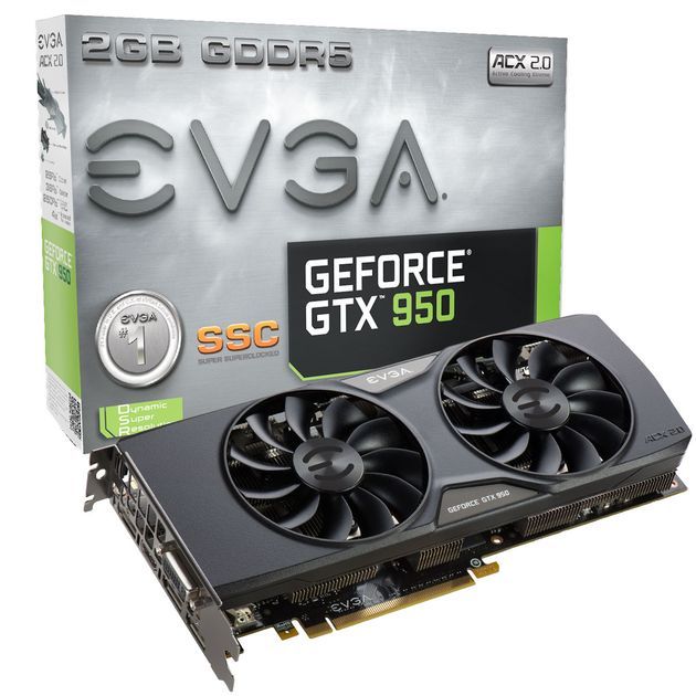 EVGA GeForce GTX 950 SSC karta graficzna
