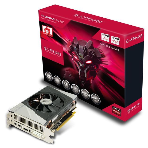 Sapphire Radeon R9 380 ITX 2GB karta graficzna