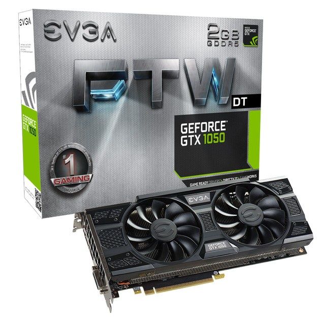 EVGA GeForce GTX 1050 FTW DT karta graficzna