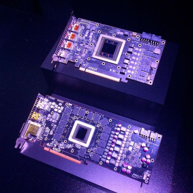 AMD Radeon R9 Fury X - płytka drukowana
