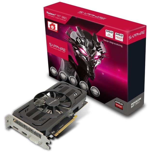 Sapphire Radeon R7 360 OC karta graficzna
