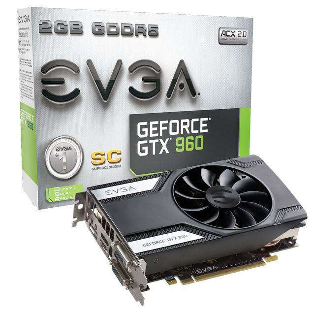 EVGA GeForce GTX 960 Superclocked karta graficzna
