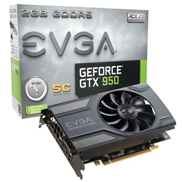 EVGA GeForce GTX 950 SC karta graficzna