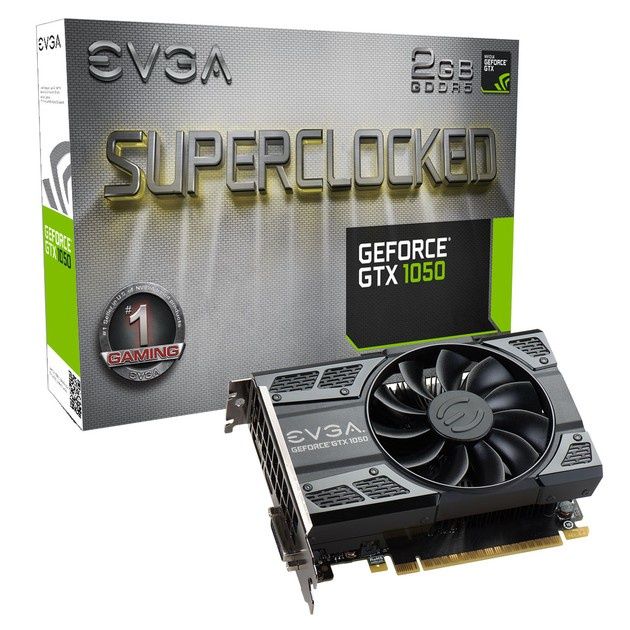 EVGA GeForce GTX 1050 SC karta graficzna