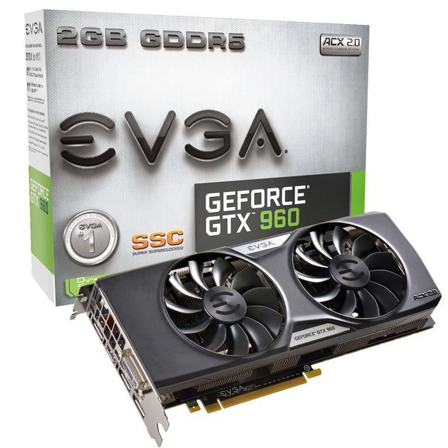 EVGA GeForce GTX 960 SuperSC ACX 2.0+ karta graficzna
