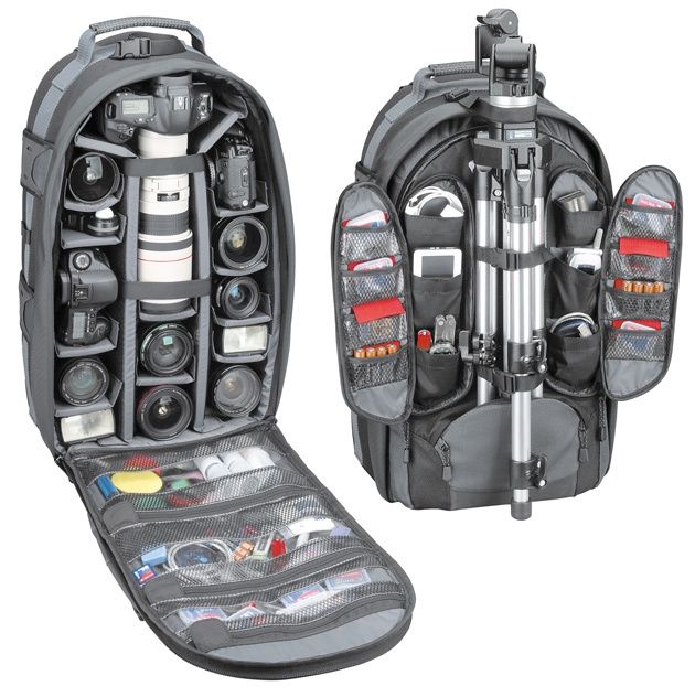 Tamrac Expedition 8X wnętrze plecaka