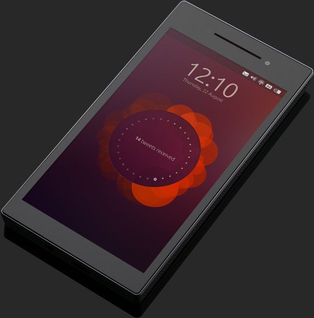 ubuntu edge smatfon wygląd ekran zbiórka fundusze indiegogo obsługa aplikacje microsoft office