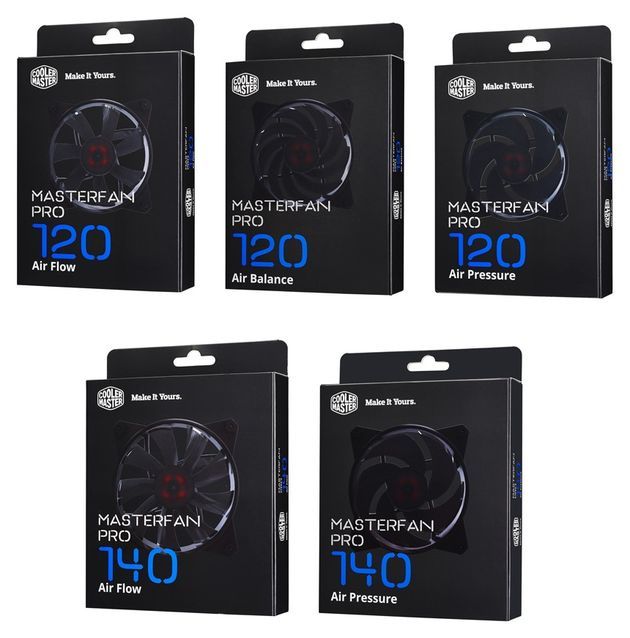 Cooler Master MasterFan Pro - wentylatory 120 i 140 mm