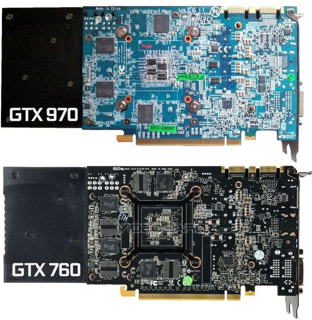 Nvidia GeForce GTX 970 i GTX 760 karta graficzna porównanie
