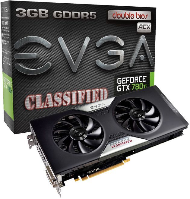 EVGA GeForce GTX 780 Ti Classified karta graficzna zdjęcie opakowanie