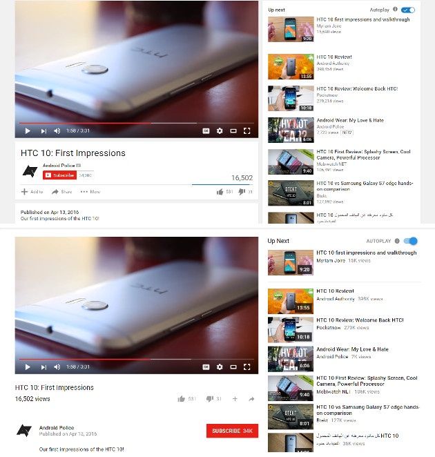 YouTube MD player