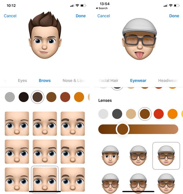 ios 12 - Memoji