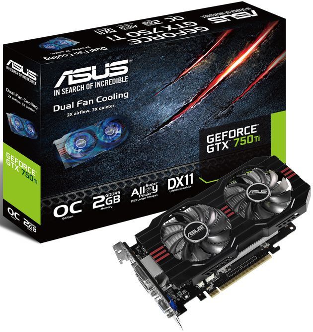 ASUS GeForce GTX 750 Ti OC karta graficzna