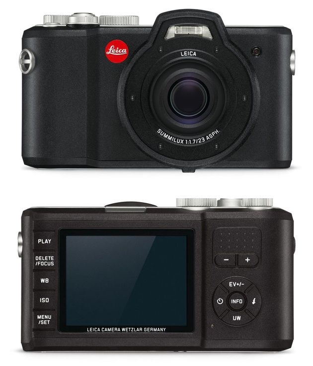 Leica X-U przód tył