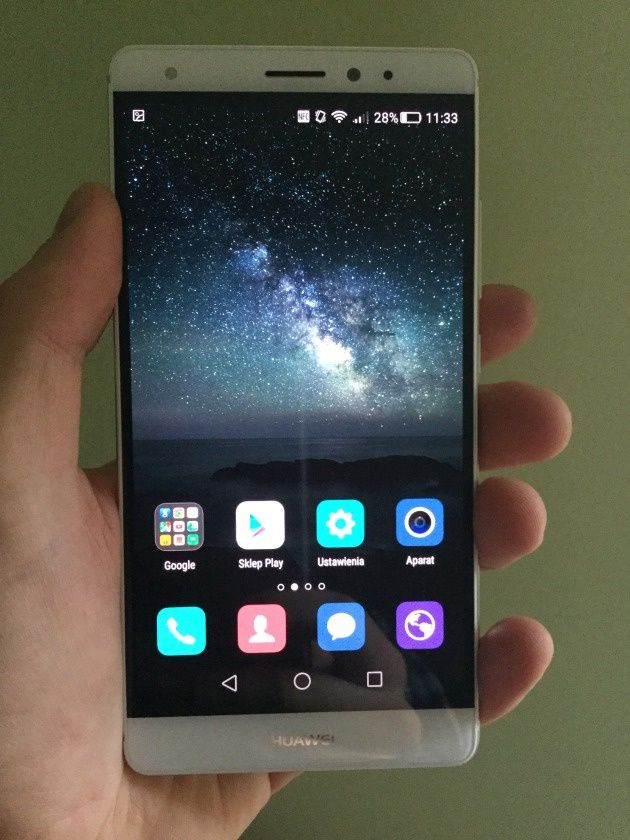 Huawei Mate S tryb pomniejszonego interfejsu