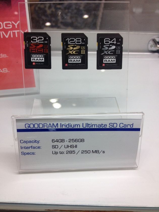 GOODRAM Iridium, Iridium PRO i Iridium Ultimate karty pamięci SDCX