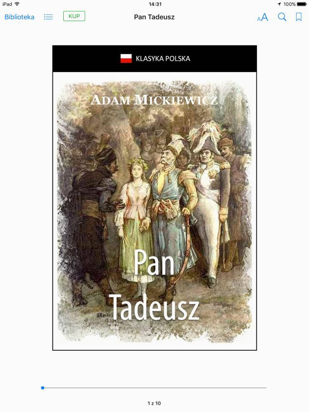 iBooks w iPad mini 4