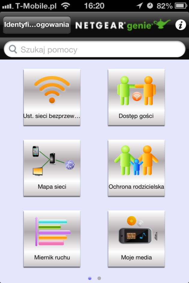 Netgear Genie app