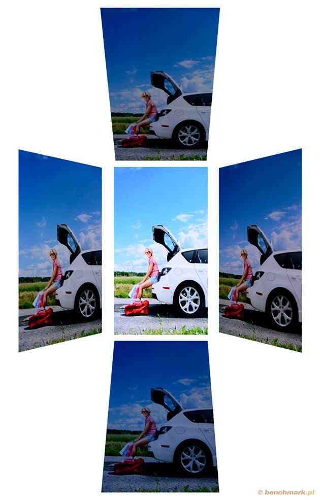 Huawei Ascend P2 kąty widzenia