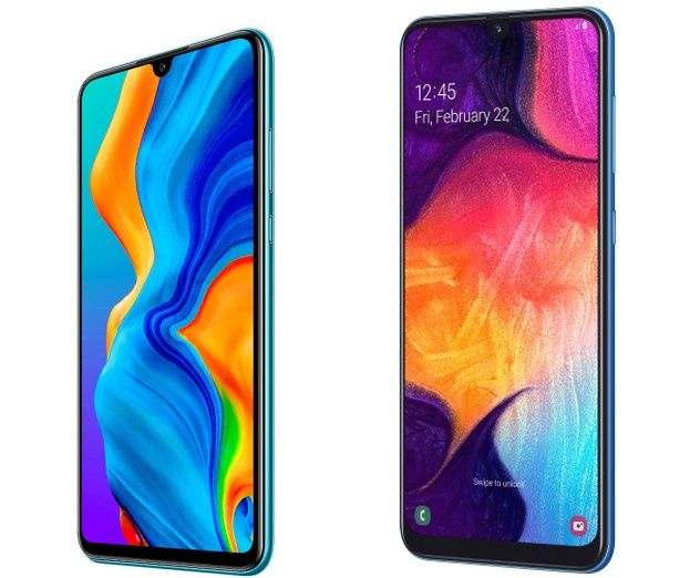Huawei P30 Lite i Samsung Galaxy A50