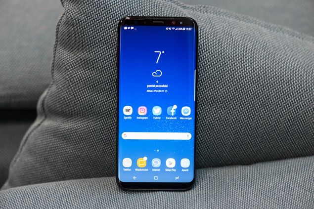 Samsung Galaxy S8+ wyświetlacz
