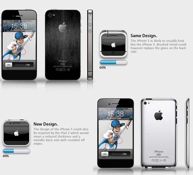 iPhone 5 - infografika z plotkami