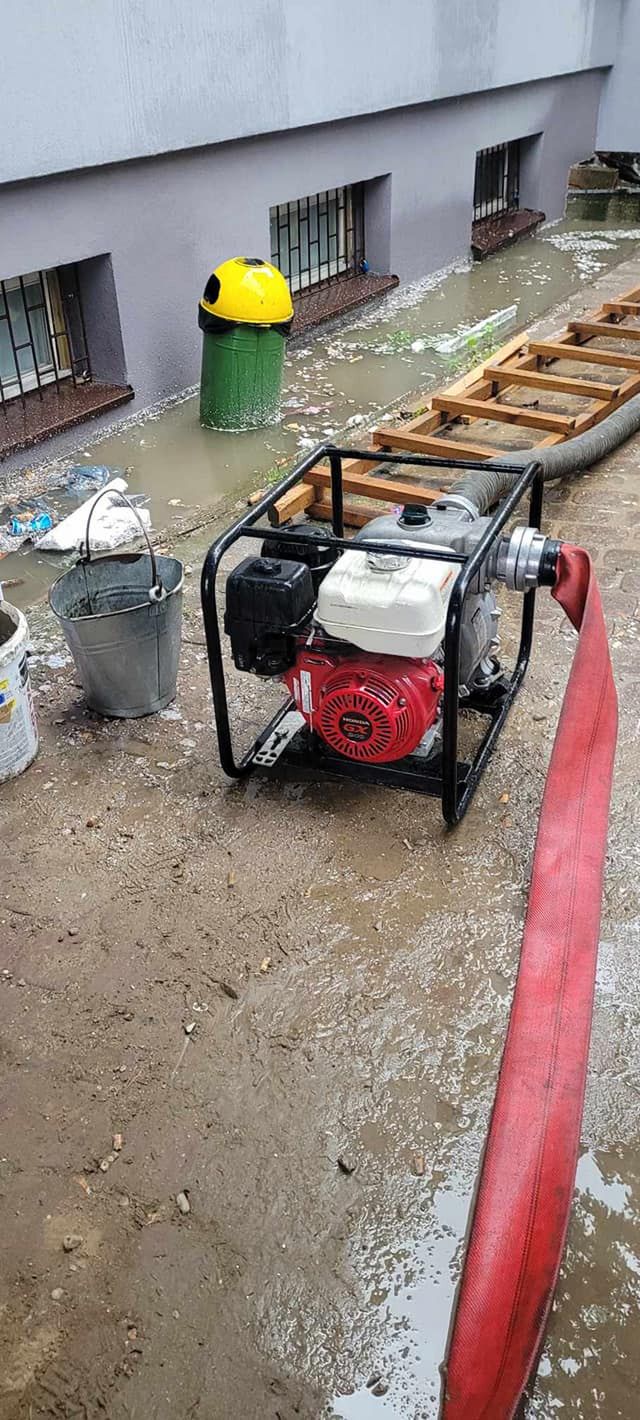 Zalana szkoła podstawowa 