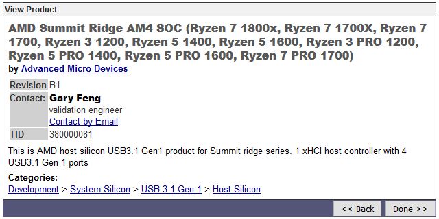 AMD Ryzen - certyfikacja USB-IF