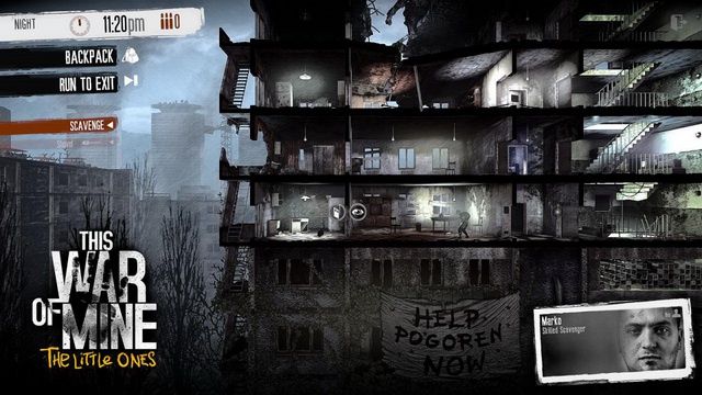 This War of Mine: The Little Ones - w poszukiwaniu żywności