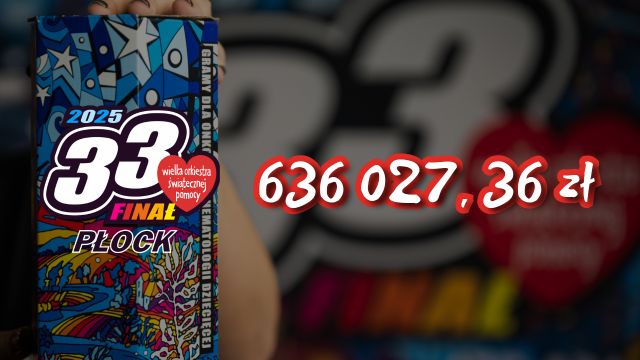 Sztab 33. Finału Wielkiej Orkiestry Świątecznej Pomocy w Płocku 