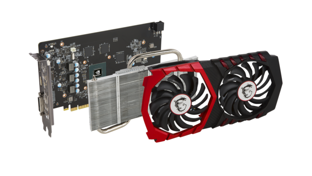 MSI GeForce GTX 1050 TI Gaming X