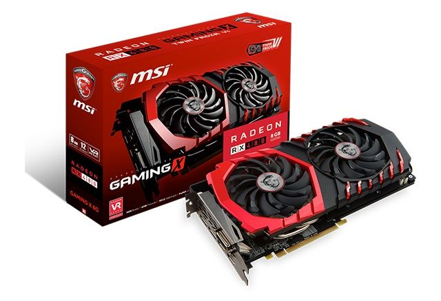 MSI Radeon RX 480 Gaming X 8G