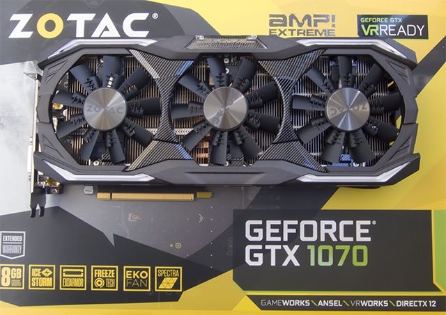 Zotac GeForce GTX 1070 AMP Extreme
