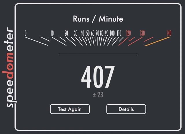 Mac mini m2 pro Speedometer 2.0