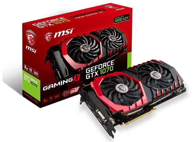 MSI GeForce GTX 1070 Gaming X