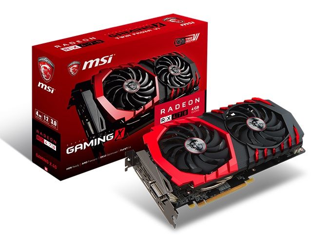 MSI Radeon RX 470 Gaming X