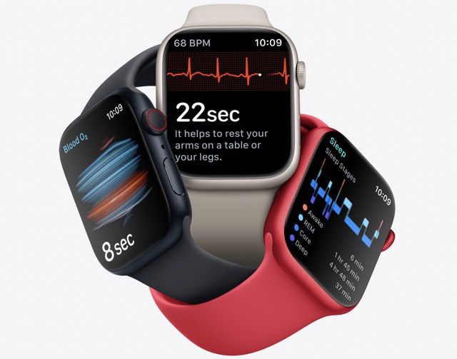 Apple Watch series 8 kolory