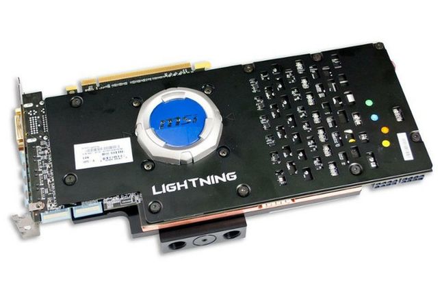 Karta graficzna chłodzona wodą - MSI HD 7970 Lightning