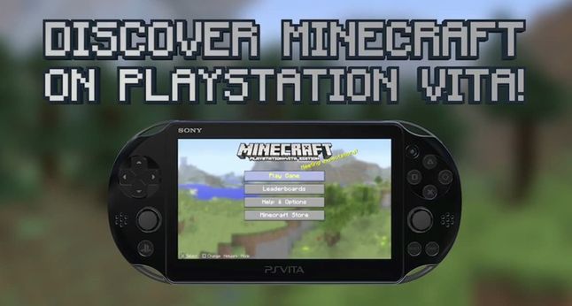 Minecraft Jest Wszedzie Bedzie Tez Na Ps Vita