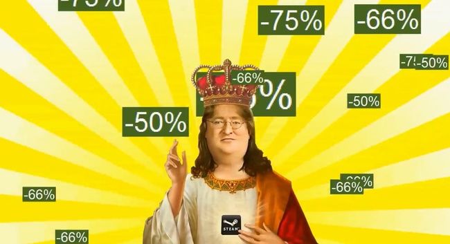 Steam Sale - Gabe Newell