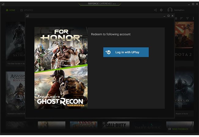 Nvidia GeForce Experience
