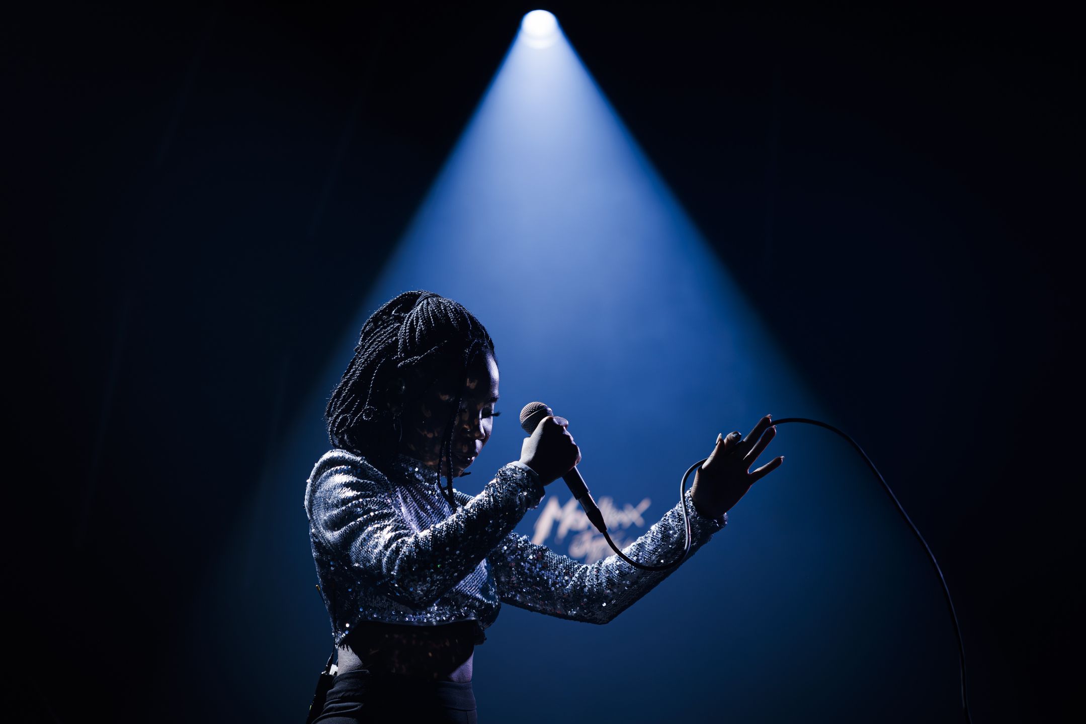 British singer Mega performs on the Lab stage during the 57th Montreux Jazz Festival (MJF), in Montreux, Switzerland, 11 July 2023. The festival runs from 30 June to 15 July and features over 400 concerts. EPA/VALENTIN FLAURAUD EDITORIAL USE ONLY Dostawca: PAP/EPA.