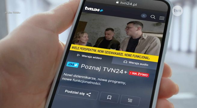 Aplikacja TVN24+